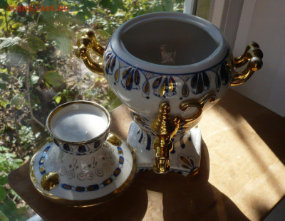 Самовар Гжель - P3660213.JPG