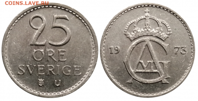 Монеты Швеции 1916 - 2003 до 25.10 в 22.00 по Мск - 11