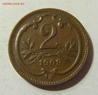 2 геллера 1909 Австрия №1 26.10.21 22:00 М - CIMG2059.JPG