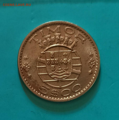 Португальский Тимор 5 эскудо 1970 до 29.10.21 - IMG_20211021_133001