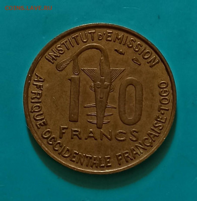 Фран.зап.африка 10 франков 1957г до 29.10.21 - IMG_20211021_141741
