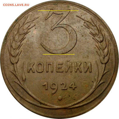 3 Копейки 1924 (4стебля) - XX (3039b)4