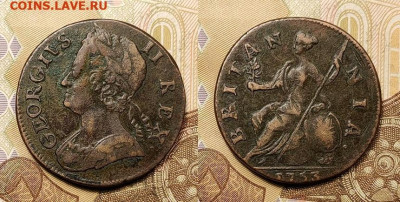 ½ пенни 1753 Великобритания 24.10.2021 22:00 - velikobritanija_penni_1753