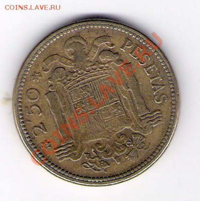 ИСПАНИЯ 2.50 песеты  1953, до 05.11.11 22-00мск. - сканирование0091