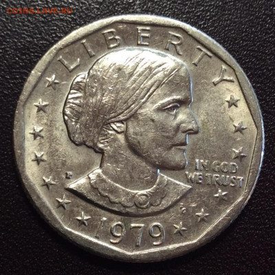 1$ 1979 Сьюзен Энтони широкий кант - 8E9D36C8-0E1A-4A75-8906-1C6ACE761E19