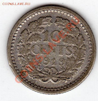 Ag Нидерланды 10 центов 1919 до 03.11.11 в 22.00мск (751) - img002