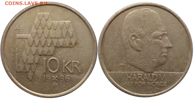 Монеты Норвегии до 29.10 в 22.00 по Мск - 3