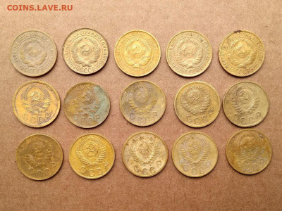 2 копейки 1926 - 1957 (15 шт.) до 29.10 в 22.00мск - 2