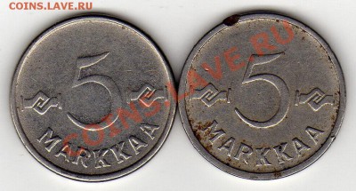 Финляндия 5 марок 1956-59 (2шт.) до 03.11.11 в 22.00мск(408) - img020