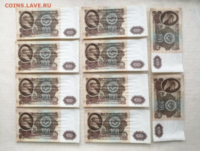 100 рублей 1961г номера подряд 10 штук до 01.11.2021 (1) - 18WF2XRqPgI