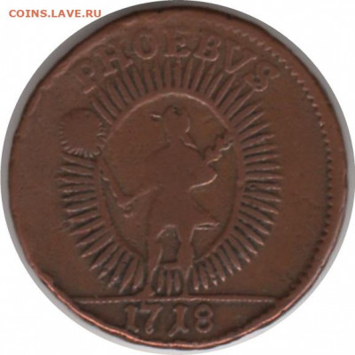Швеция, далер (Герца)- Аполлон 1718 до 20-00 01.11. - 1