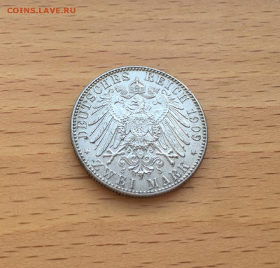 Саксония 2 марки 1909 Лейпцигский университет 500 лет - saksonija_2_marki_1909_lejpcigskij_universitet_500_let_xf_germanskaja_imperija_germanija_serebro (5)