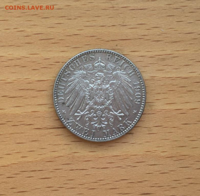 Саксония 2 марки 1909 Лейпцигский университет 500 лет - saksonija_2_marki_1909_lejpcigskij_universitet_500_let_xf_germanskaja_imperija_germanija_serebro (3)