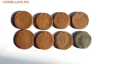 5 копеек 1791 ем павловский перечекан на оценку - 001