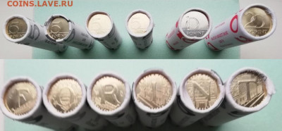 Памятные монеты  Венгрии 2020 - 2021 годов, UNC из ролла - Форинты2