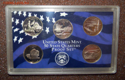 Наборы State Quarters Proof Set 2005, 2006, 2007 - DSCN5113.JPG