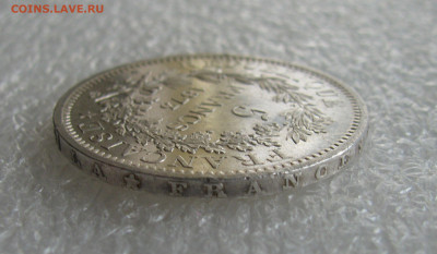 Франция. Третья республика. 5 ФРАНКОВ 1873 года. - 5ФР1873 (5).JPG