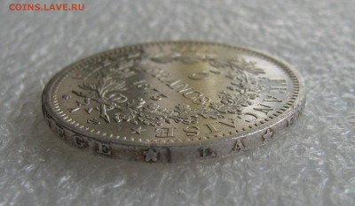 Франция. Третья республика. 5 ФРАНКОВ 1873 года. - 5ФР1873 (4).JPG