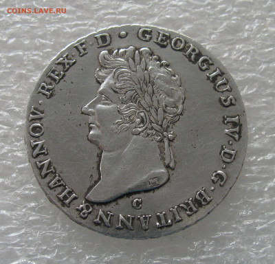 Королевство Ганновер и Британия. Георг IV. ⅔ ТАЛЕРА 1829 R - 23Т1829 (3).JPG