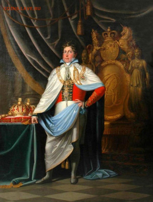 Королевство Ганновер и Британия. Георг IV. ⅔ ТАЛЕРА 1829 R - 23Т1829
