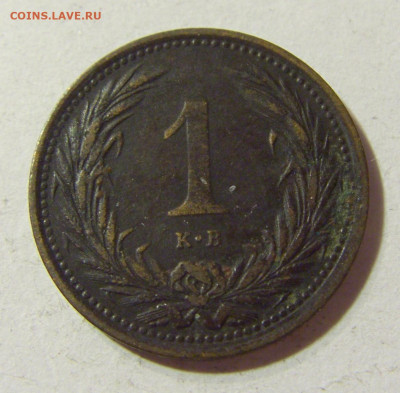 1 филлер 1898 Венгрия №1 06.11.2021 22:00 МСК - CIMG4399.JPG