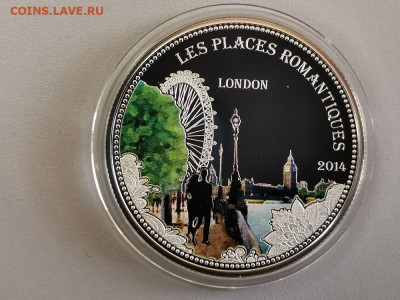1000фр 2014 Бенин- Лондон, серебро, до 07.11 - Z Лондон-1
