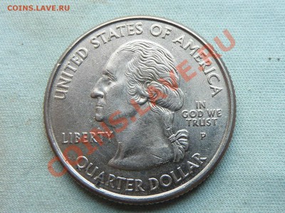 С РУБЛЯ USA QUARTER DOLLAR 2001г. NEW YORK до 6.11.11 в 22-0 - MEMO0007.JPG