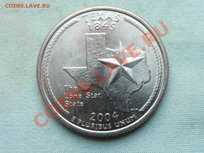 С РУБЛЯ USA QUARTER DOLLAR 2004г TEXAS до 6.11.11 в 22-0 - MEMO0012.JPG