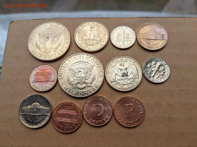 Монеты США UNC ФИКС до 07.11 - PXL_20211106_073314313