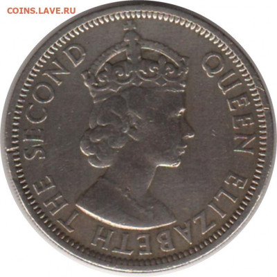 Восточные Карибы, 50 центов, 1955 до 11.11. 22-00 - 1