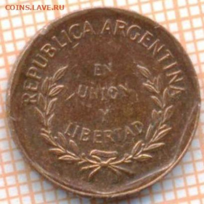 Аргентина 1 сентаво 1999 г., до 12.11.2021 г. 22.00 по Москв - Аргентина 1 сентаво 1999 3781а