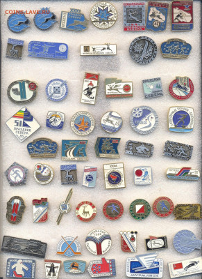 Значки разные СПОРТ по 30р - 1k