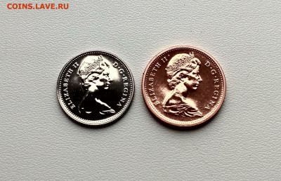 КАНАДА,10 центов 1977г + 1 цент 1977г(из набора)до10.11.2021 - IMG_20210206_134952_HDR