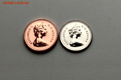 КАНАДА,10 центов 1979г+1 цент 1979г(наборная) до 10.11.2021г - IMG_20210206_134711_HDR