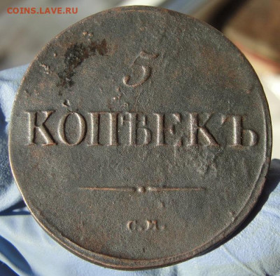 пятак 1837 см с нагрузкой - 2.3