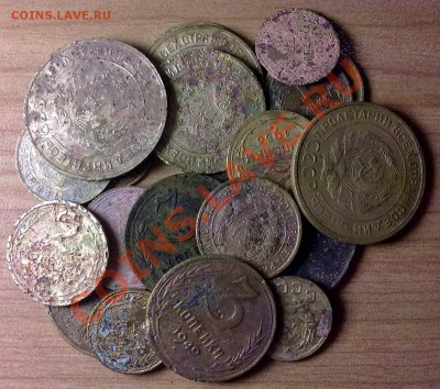 С РУБЛЯ - 20 УСТАЛЫХ МОНЕТ СССР  до 05.11.11 в 22:00 (БОНУС) - 20устСССР