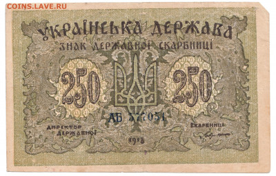 250 карбованцев 1918 До 11.11.2021 22-00 Москве - IMG_0007