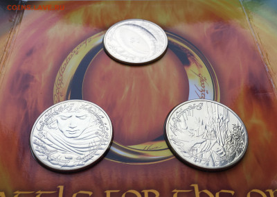 Набор Новая Зеландия 1$ доллар 2003 3 шт. Властелин Колец - IMG_2514.JPG