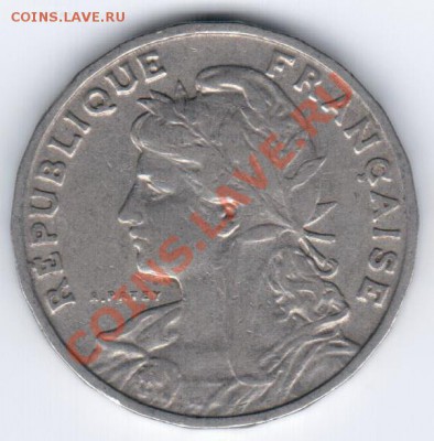 Франция 25 centimes 1904 до 04.11.2011 г. 22:00 МСК - Франция25 4