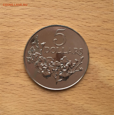 Крона Шайба Сингапур 5 долларов 1984 25 лет Госстроительства - IMG_1966.JPG