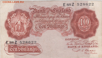 Англия 10 шиллингов до 17.11.20 в 23.00 - 046