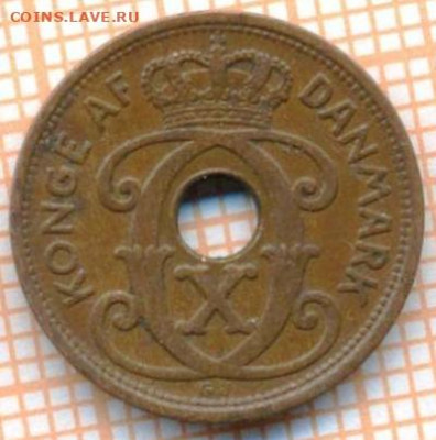 Дания 1 эре 1932 г.,до 17.11.2021 г. 22.00 по Москве - Дания 1 эре 1932 3781а