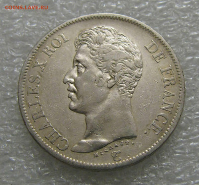 Королевство Франция. Карл X. 5 ФРАНКОВ 1826 года. - 5Фр1826 (3).JPG