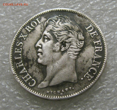 Королевство Франция. Карл X. 5 ФРАНКОВ 1829 года. - 5 ФР1829 (3).JPG