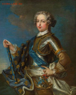 Королевство Франция. Людовик XV. 1 ЭКЮ 1727 года. - 1Экю1727