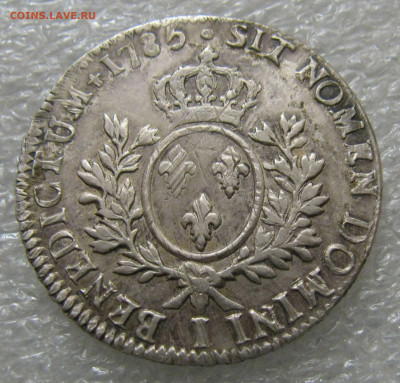 Королевство Франция. Людовик XVI. 1 ЭКЮ 1785 года. - 1Экю 1785 (5).JPG