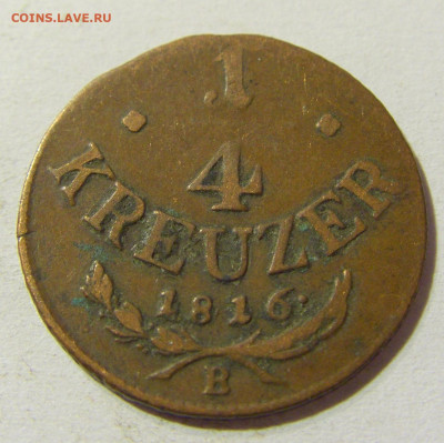 4 крейцера 1816 B Австрия №1 15.11.2021 22:00 МСК - CIMG4813.JPG