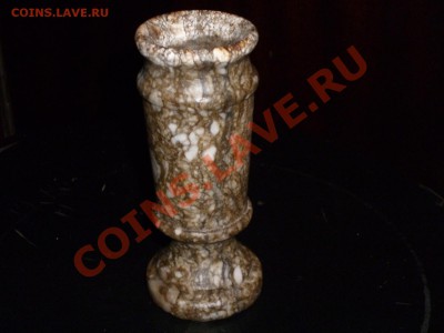копаный мраморный подсвечник - подсвечник 2