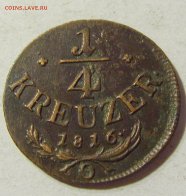4 крейцера 1816 О Австрия №1Д 16.11.2021 22:00 МСК - CIMG5093.JPG