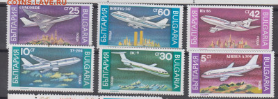Болгария 1990 авиация 6м** до 20 11 - 21б